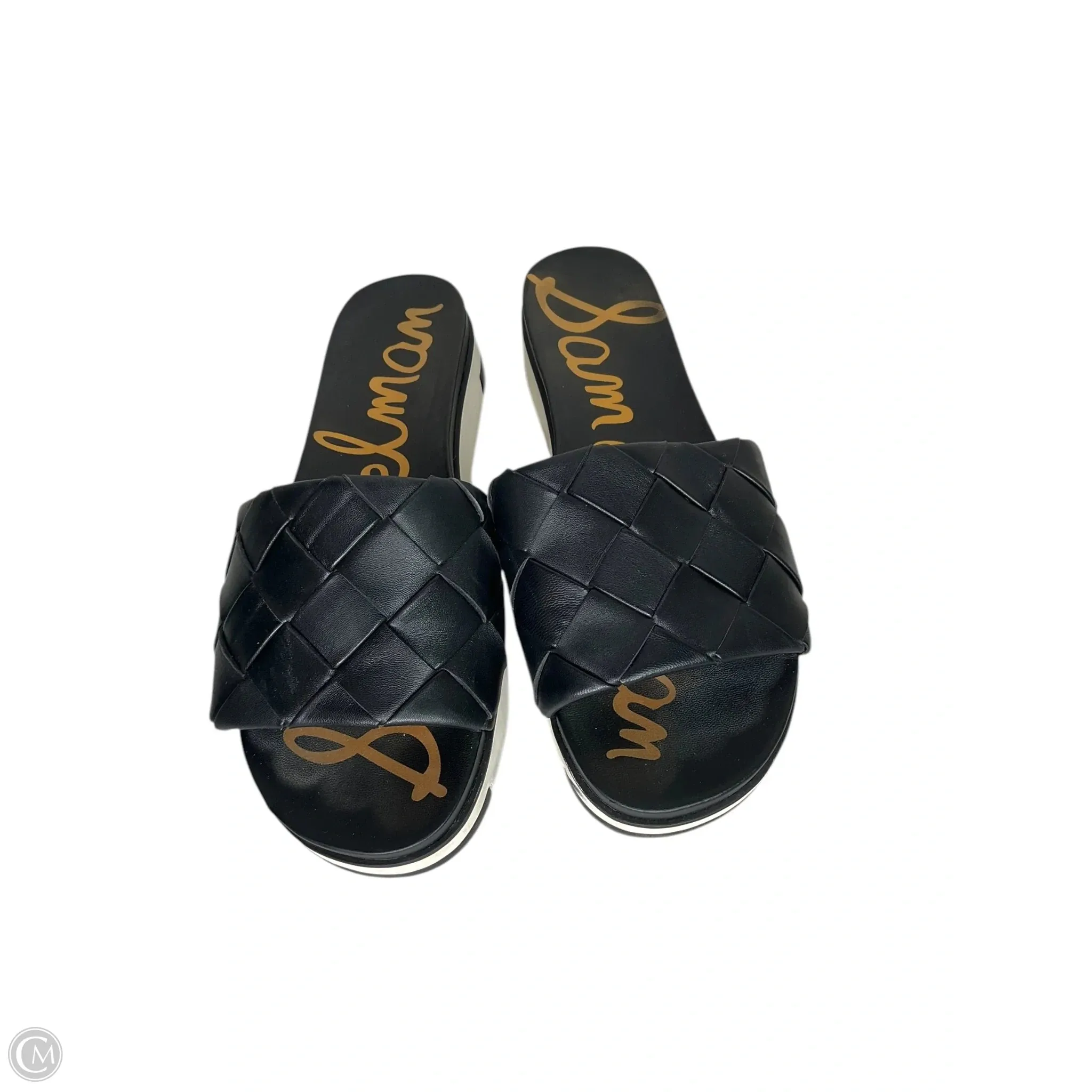Sandals Heels Platform By Sam Edelman In Black, Size: 10