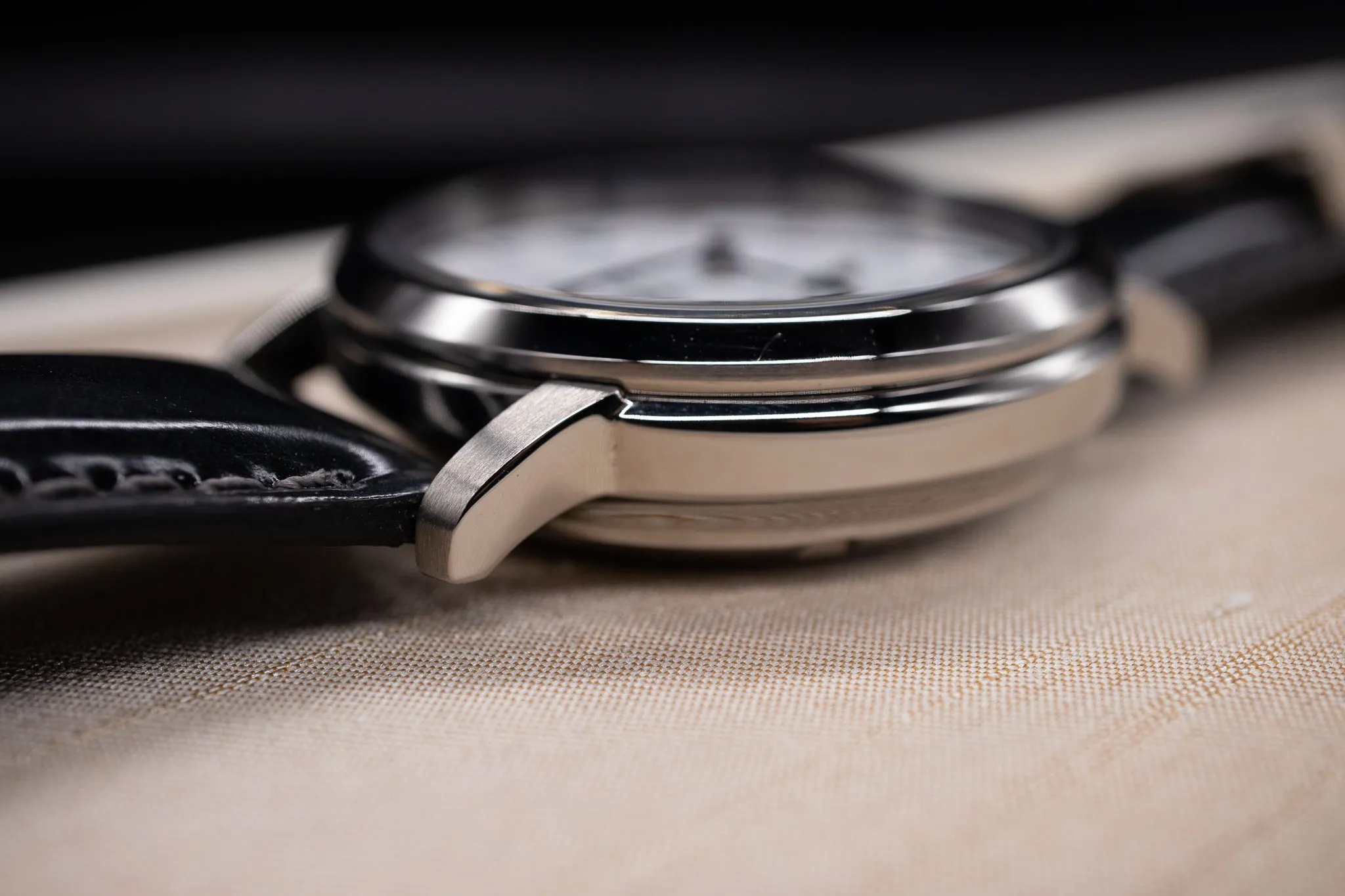 Seiko Spring Drive Presage White Enamel Dial SNR037