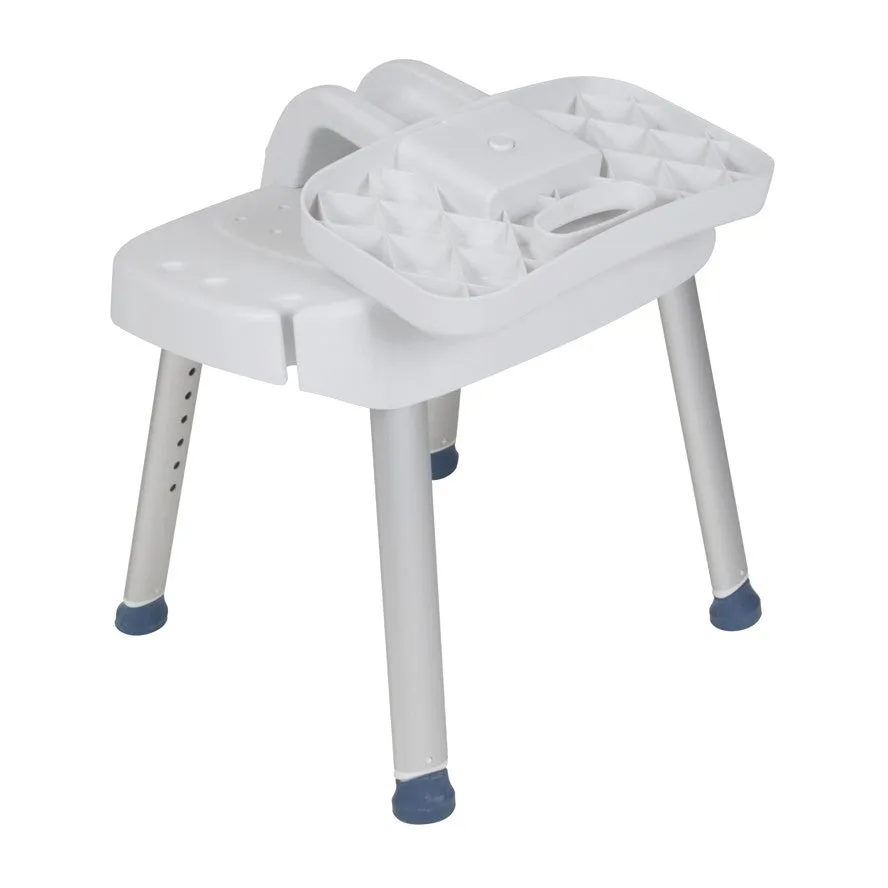 Shower Chair with Folding Back