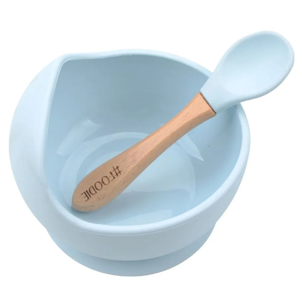 Silicone Bowl   Spoon