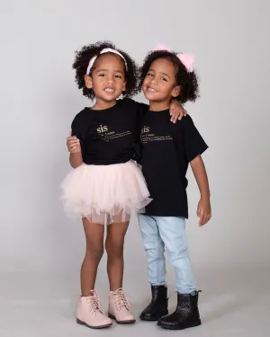 Sis T-shirt Gold (FINAL SALE)