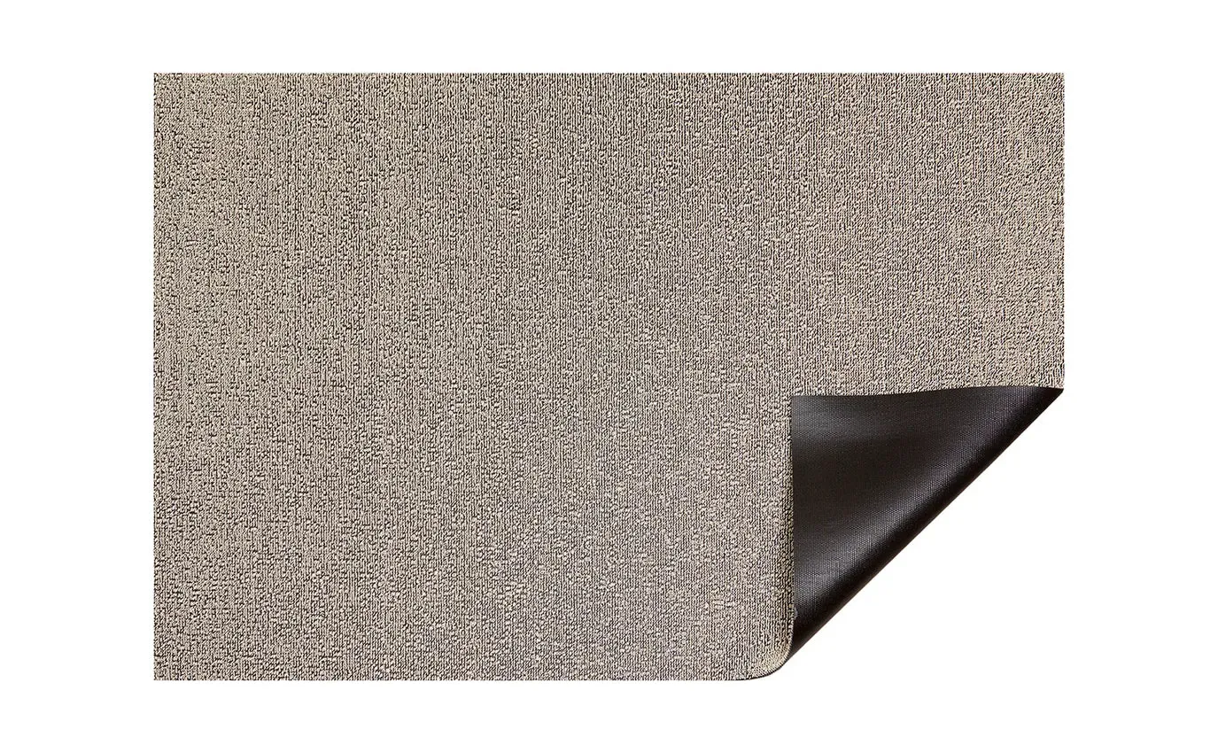SOLID SHAG IN OUT MAT - SILK