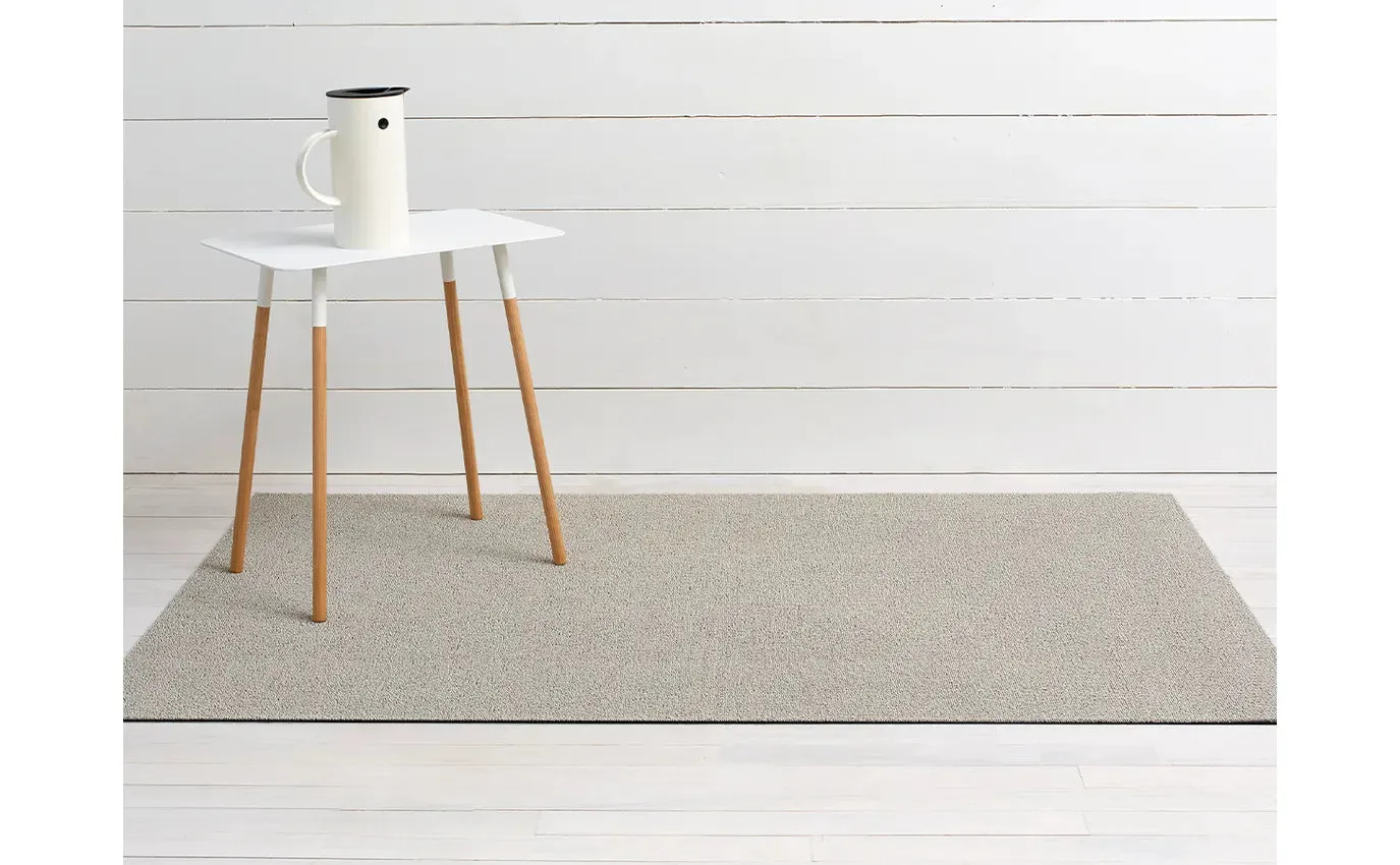 SOLID SHAG IN OUT MAT - SILK