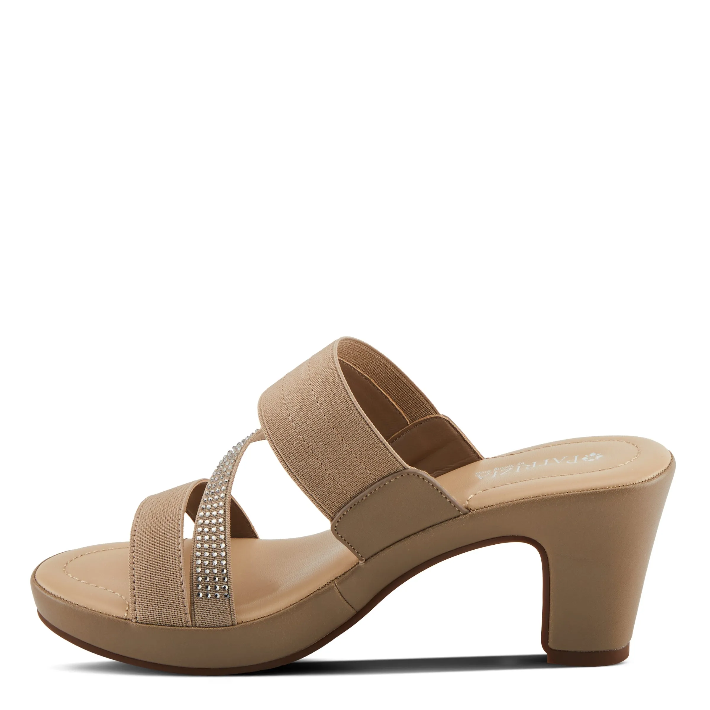 Spring Step Shoes  Patrizia Devorah Sandals Women’s Jeweled Textile Slide