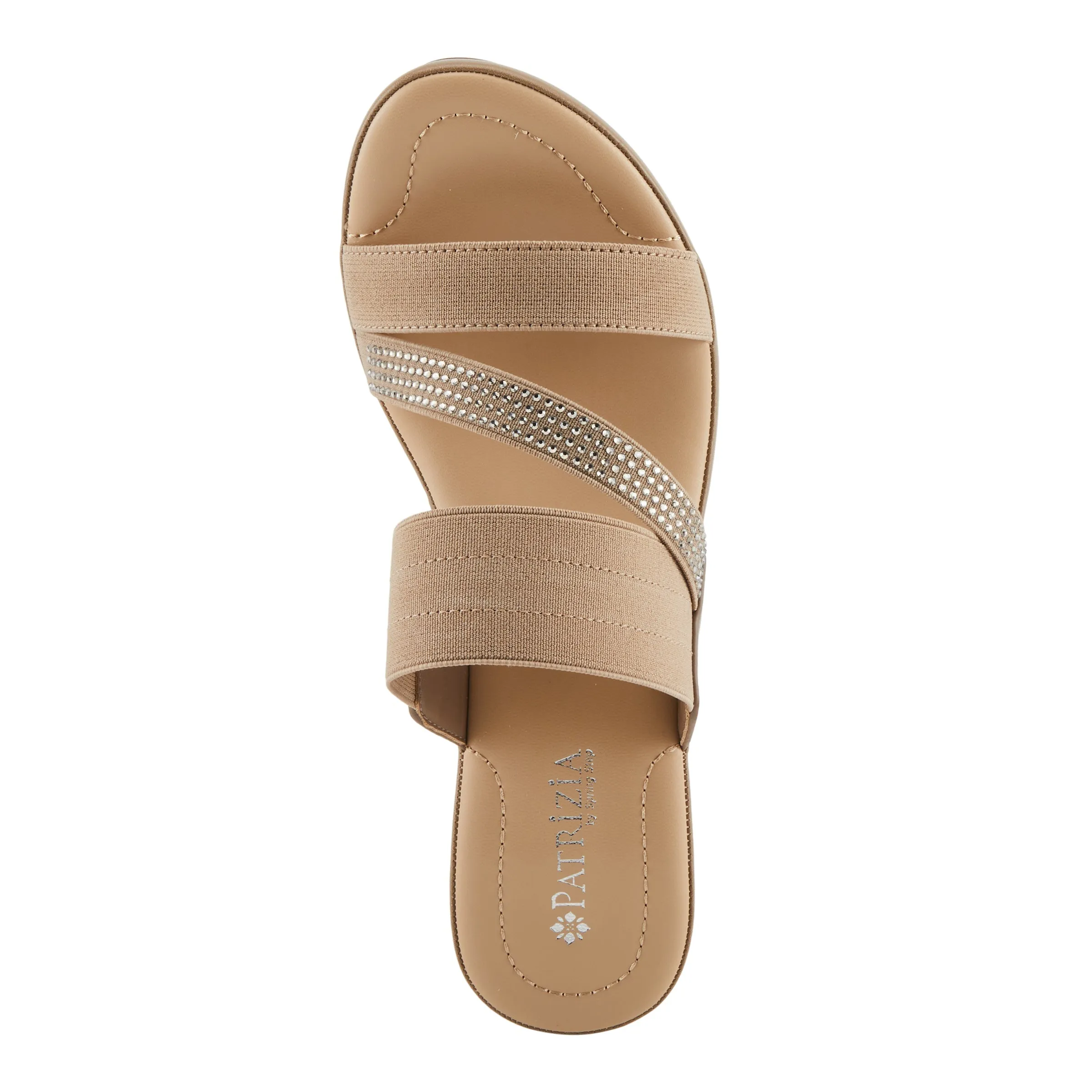 Spring Step Shoes  Patrizia Devorah Sandals Women’s Jeweled Textile Slide
