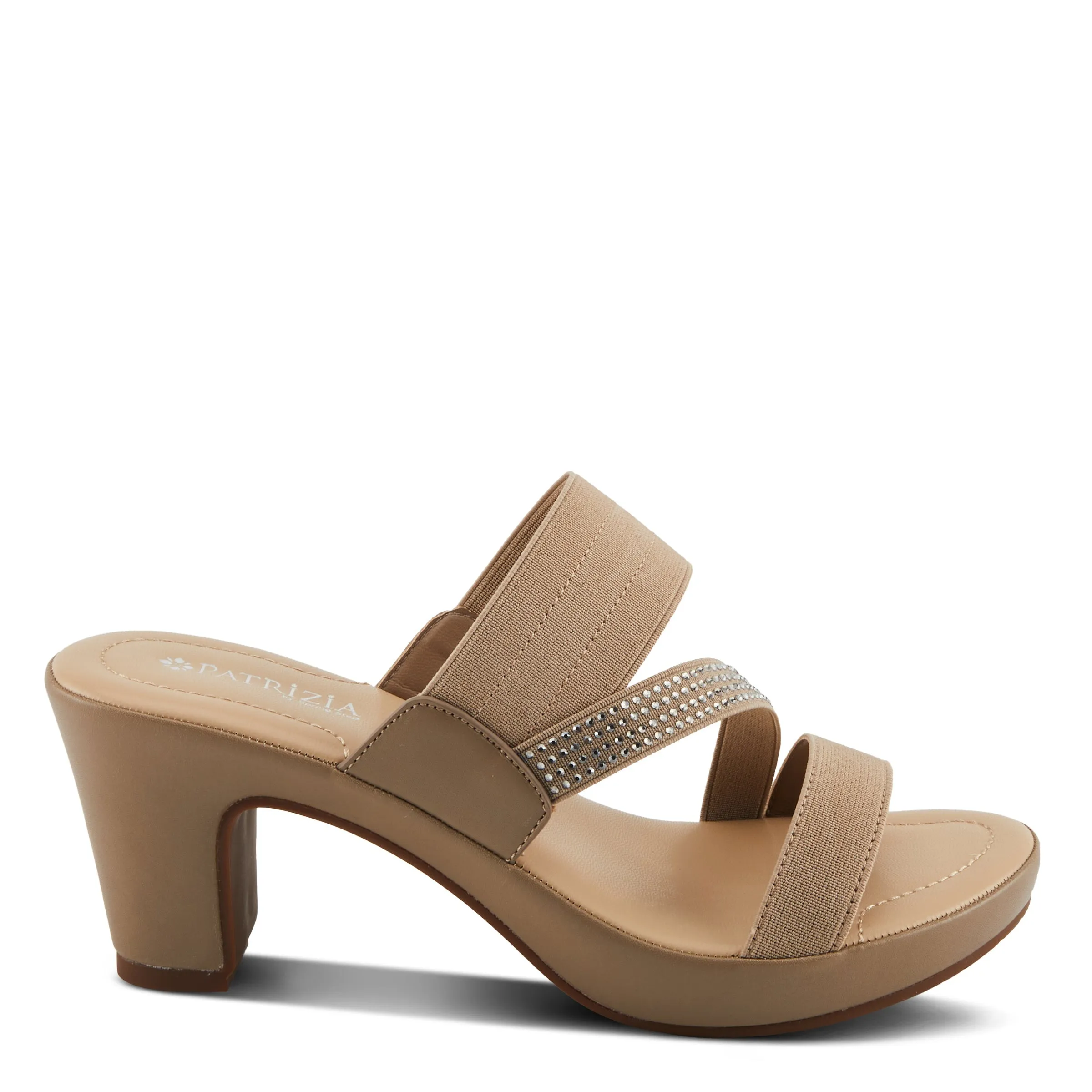 Spring Step Shoes  Patrizia Devorah Sandals Women’s Jeweled Textile Slide