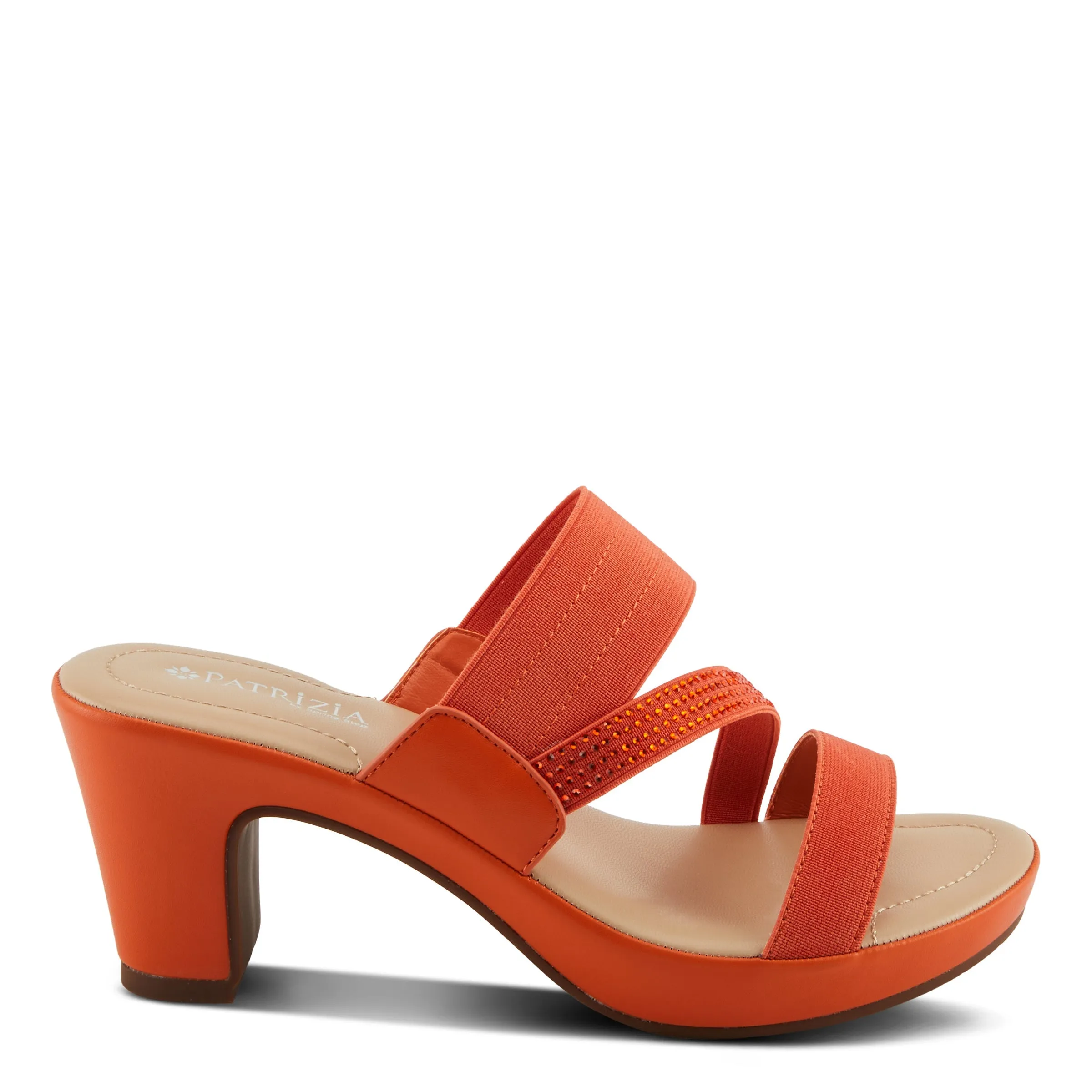 Spring Step Shoes  Patrizia Devorah Sandals Women’s Jeweled Textile Slide