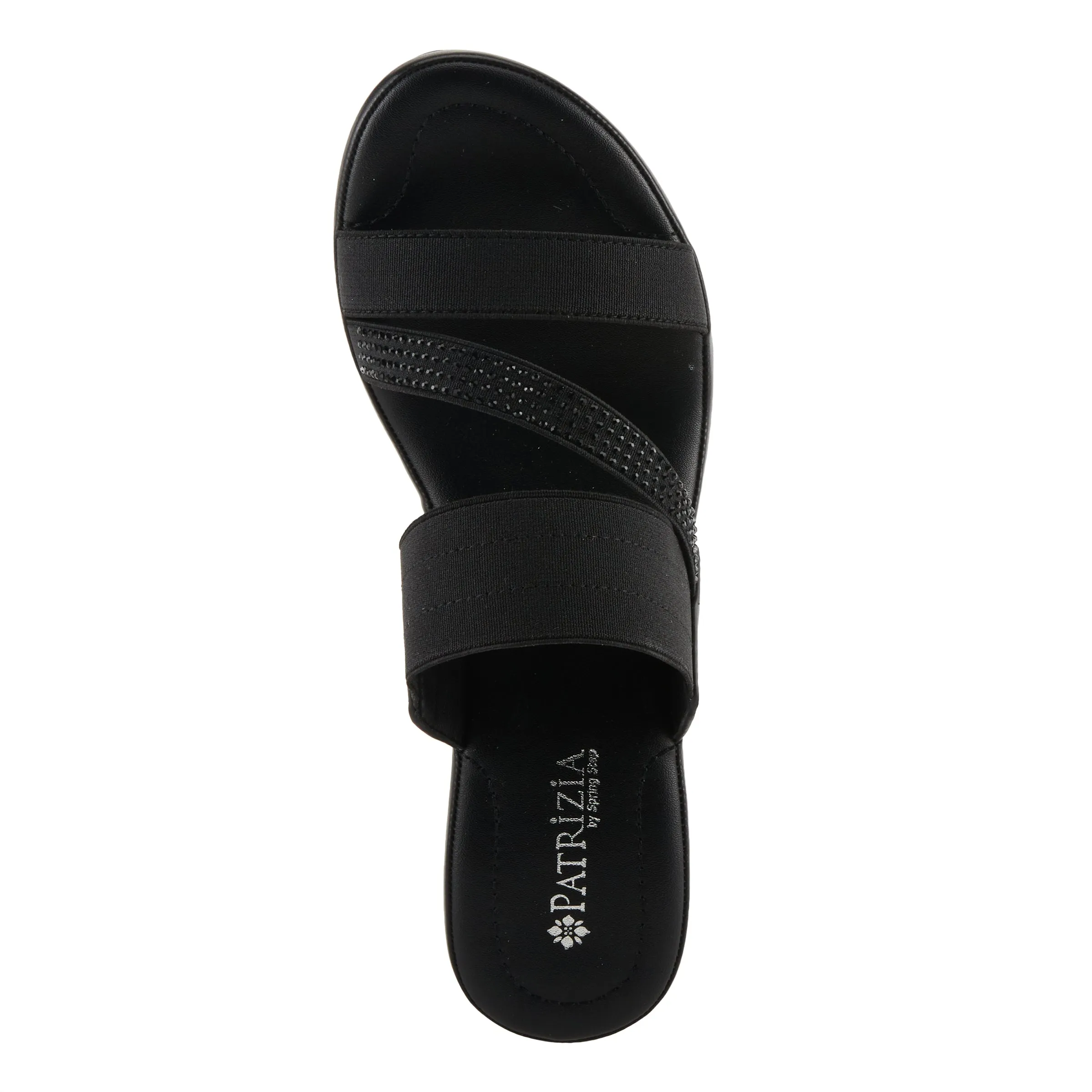 Spring Step Shoes  Patrizia Devorah Sandals Women’s Jeweled Textile Slide