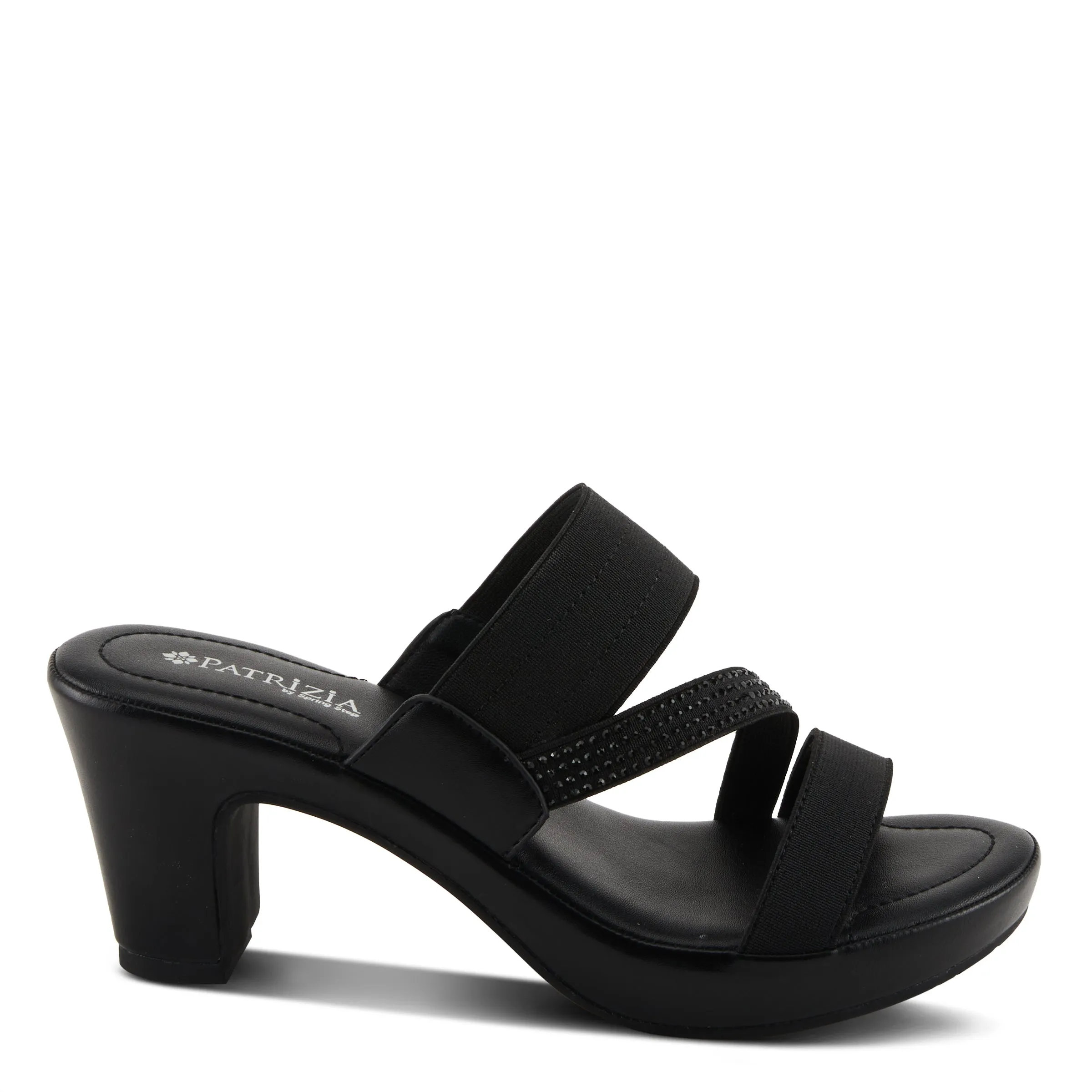 Spring Step Shoes  Patrizia Devorah Sandals Women’s Jeweled Textile Slide