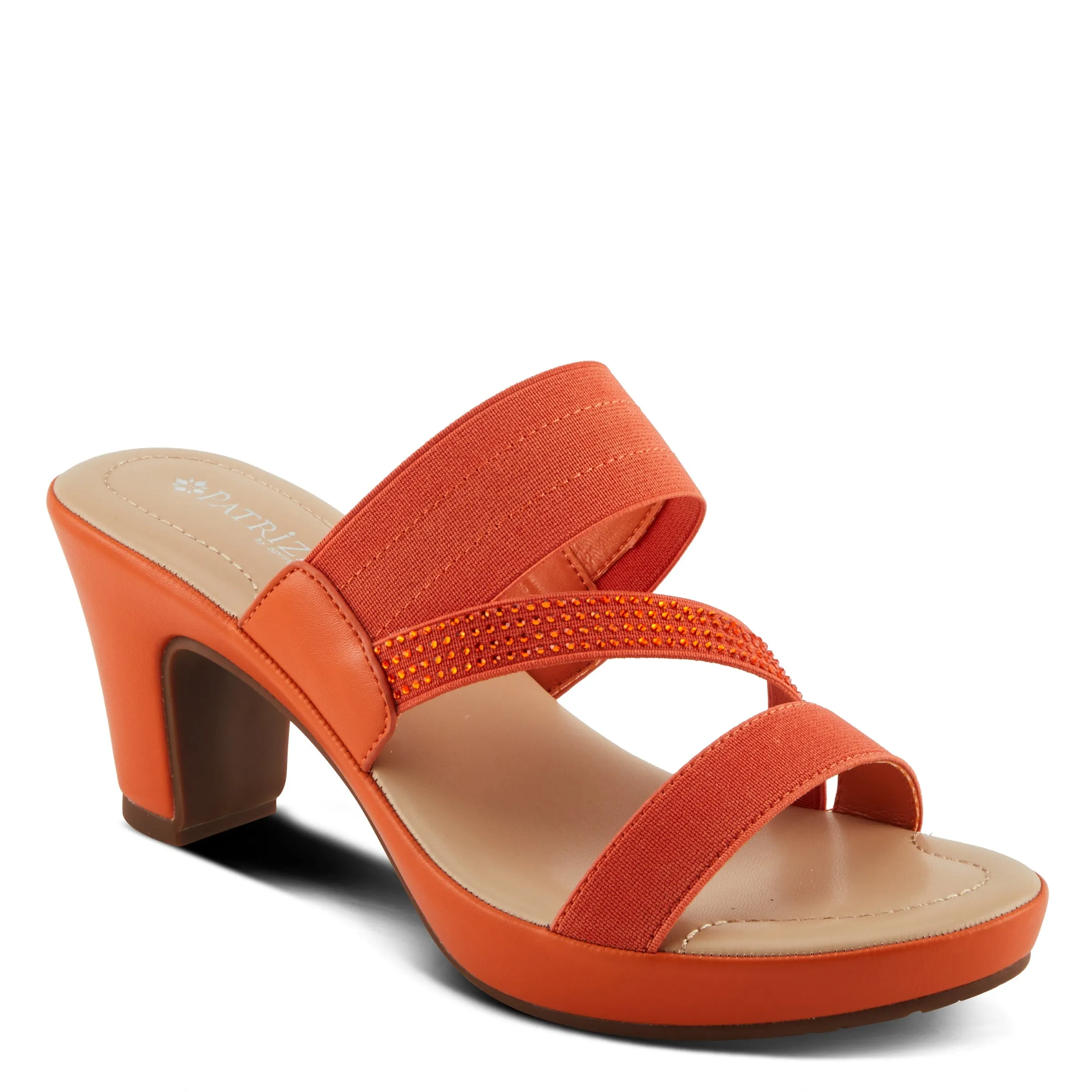 Spring Step Shoes  Patrizia Devorah Sandals Women’s Jeweled Textile Slide
