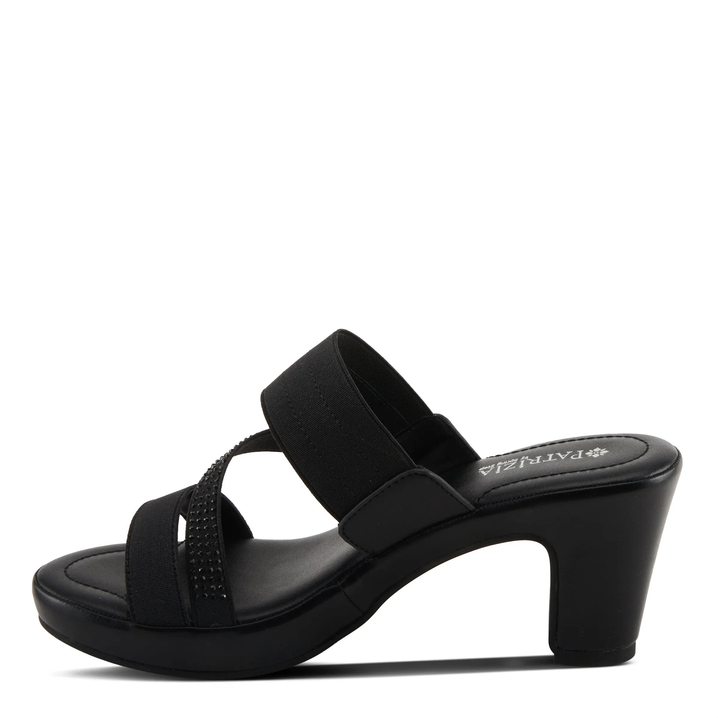 Spring Step Shoes  Patrizia Devorah Sandals Women’s Jeweled Textile Slide
