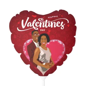 Steve Urkel and Laura Winslow Valentine's Day Balloon