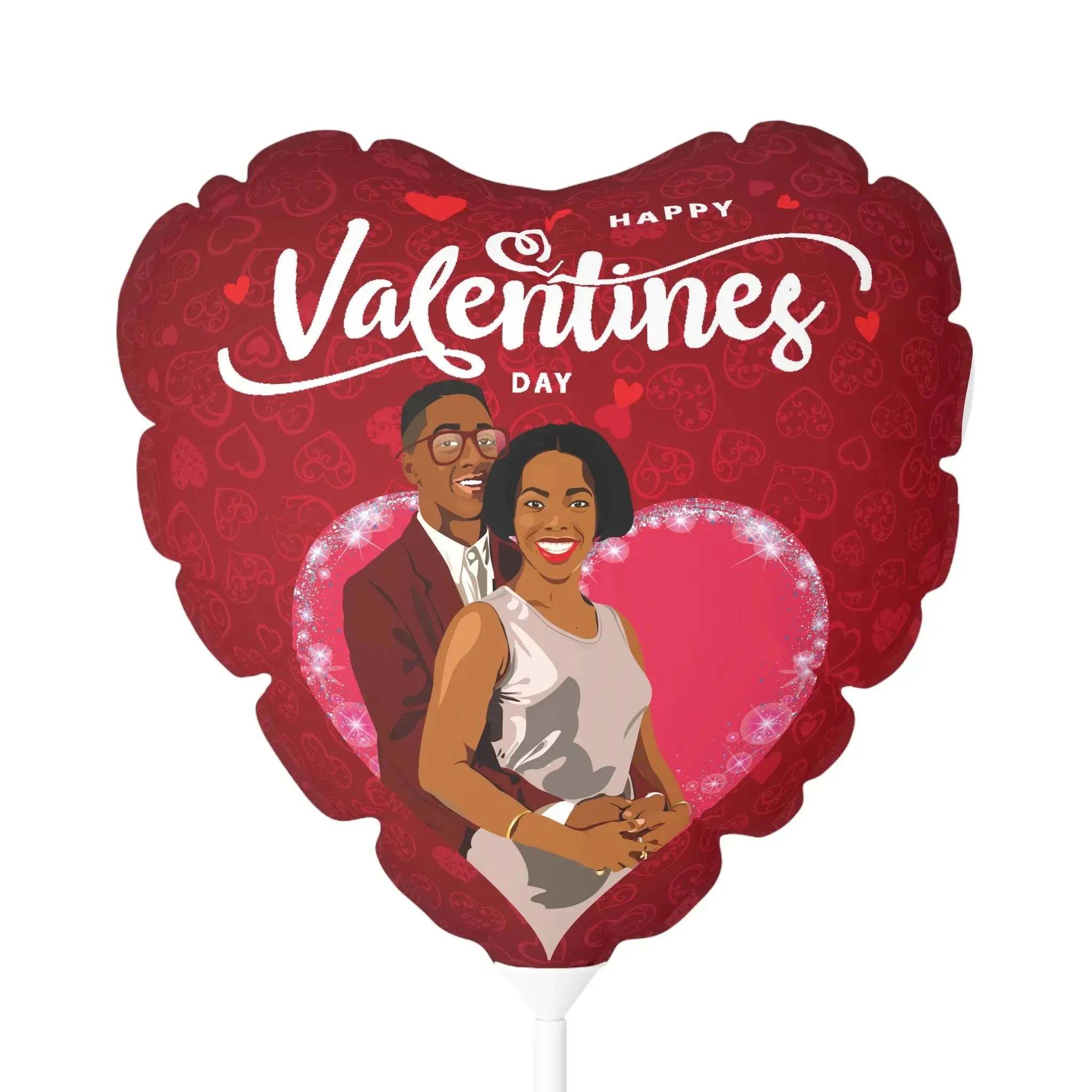 Steve Urkel and Laura Winslow Valentine's Day Balloon