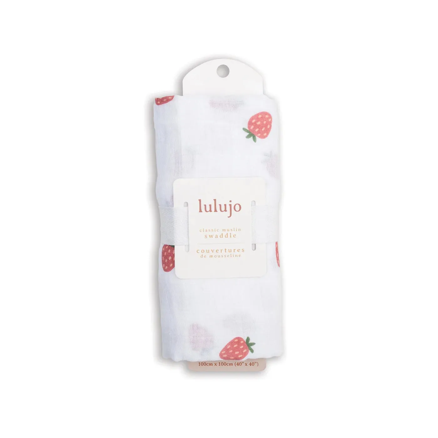 Strawberries Swaddle Blanket