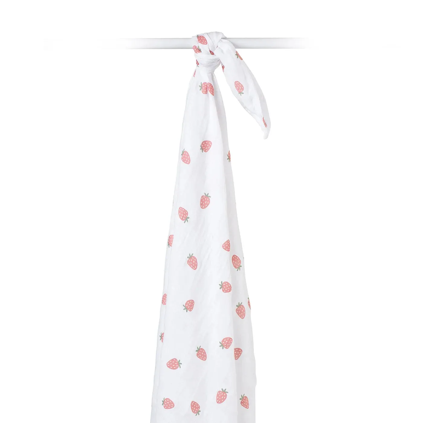 Strawberries Swaddle Blanket