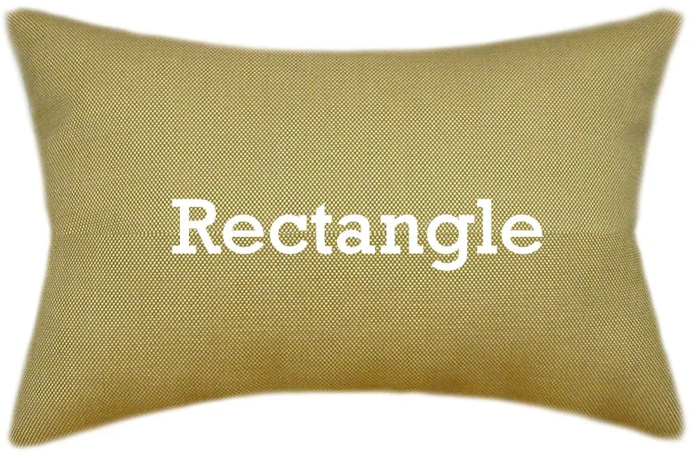 Sunbrella® Sailcloth Spice Indoor/Outdoor Textured Solid Color Pillow
