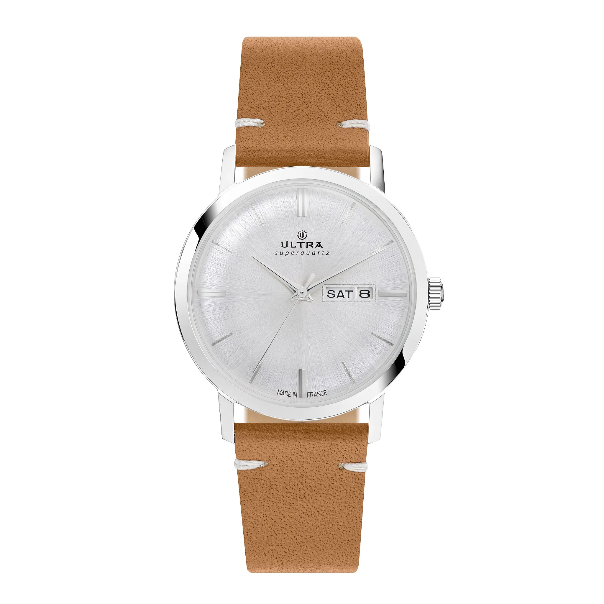 Superquartz Cuir Orchid Silver