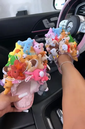 teddy house slippers