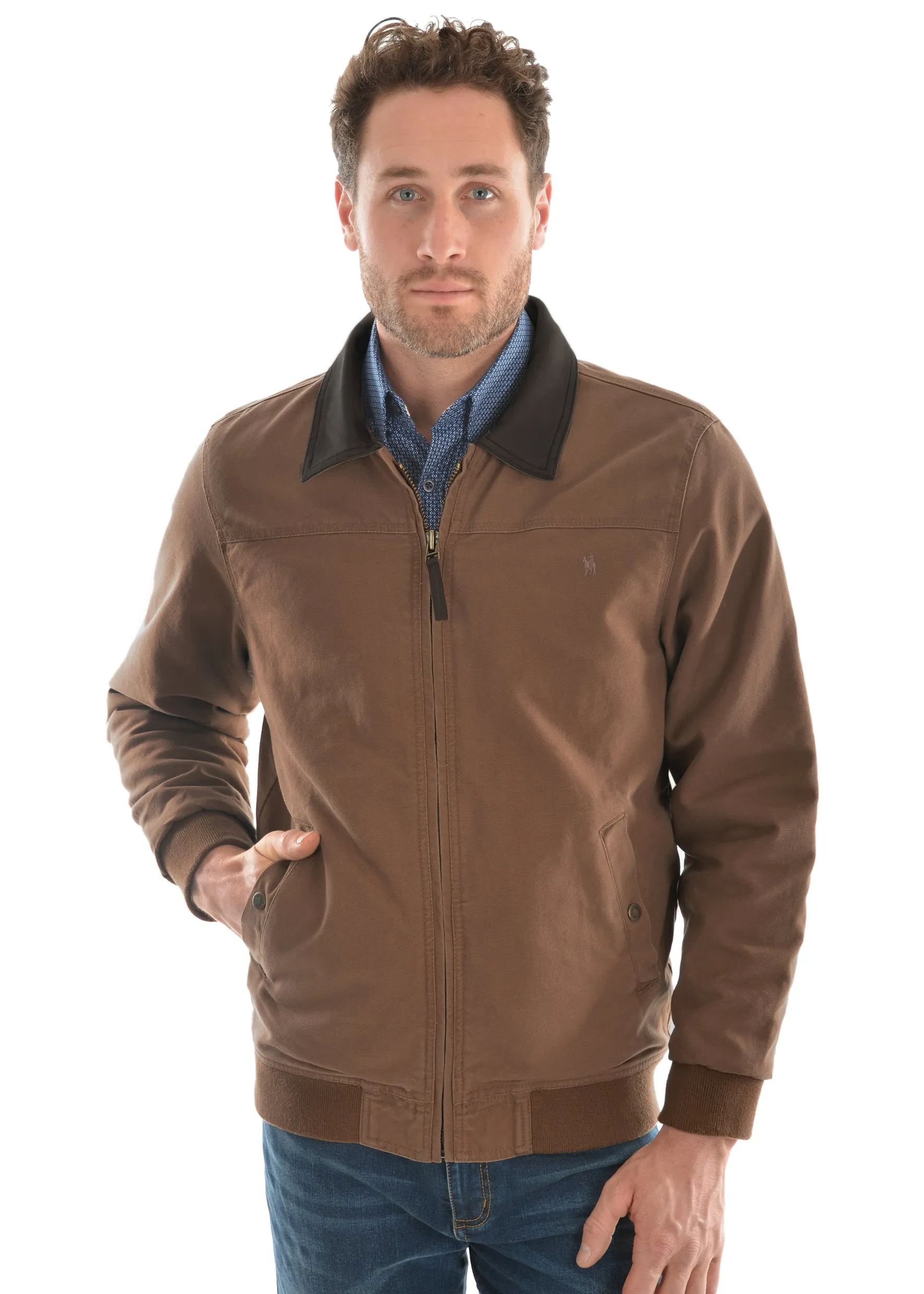 Thomas Cook Mens Canvas Bomber