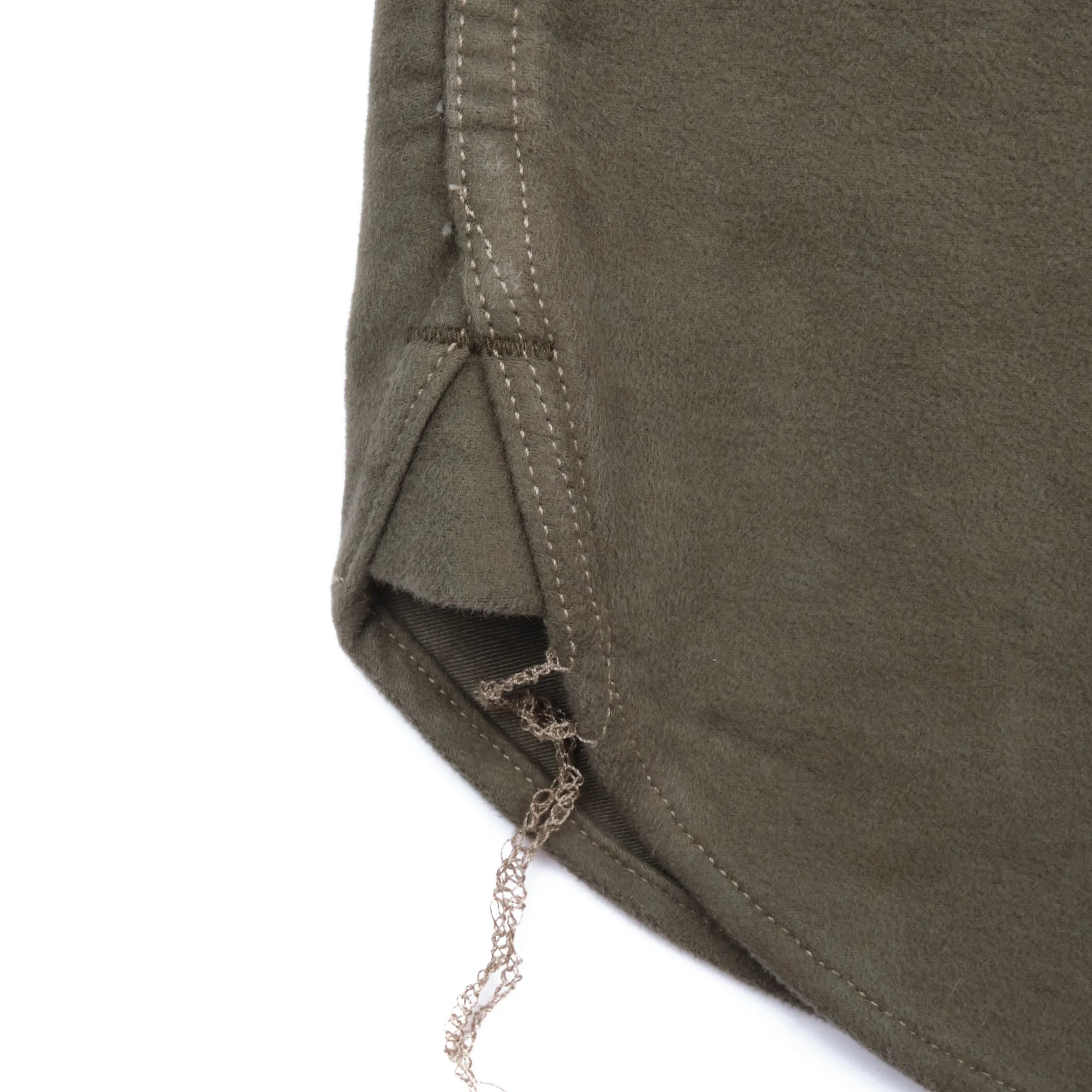 Thomson Camp Shirt, Lovat Green Brisbane Moss Moleskin (10oz)