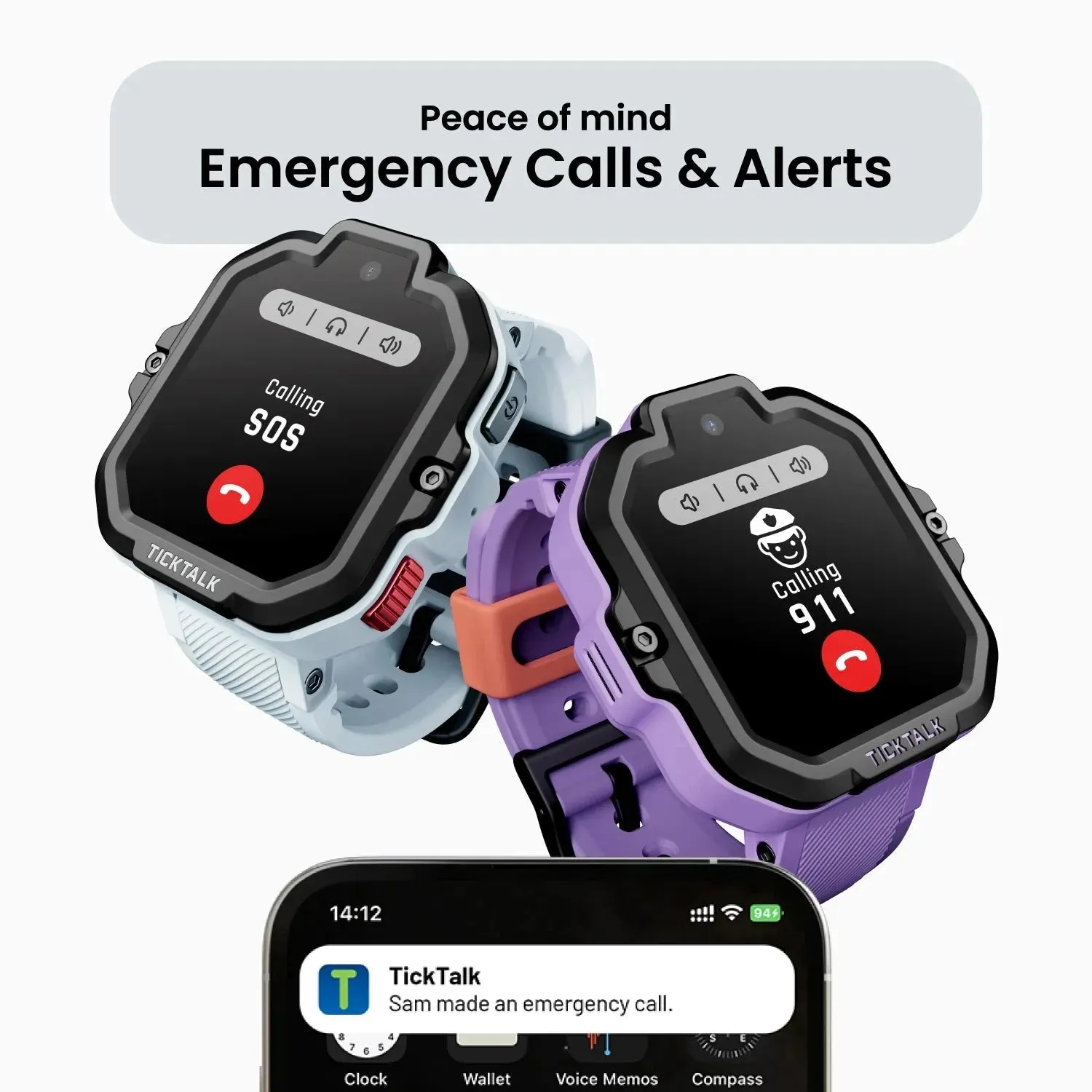 TickTalk 5 Kids Safe Smartwatch with GPS