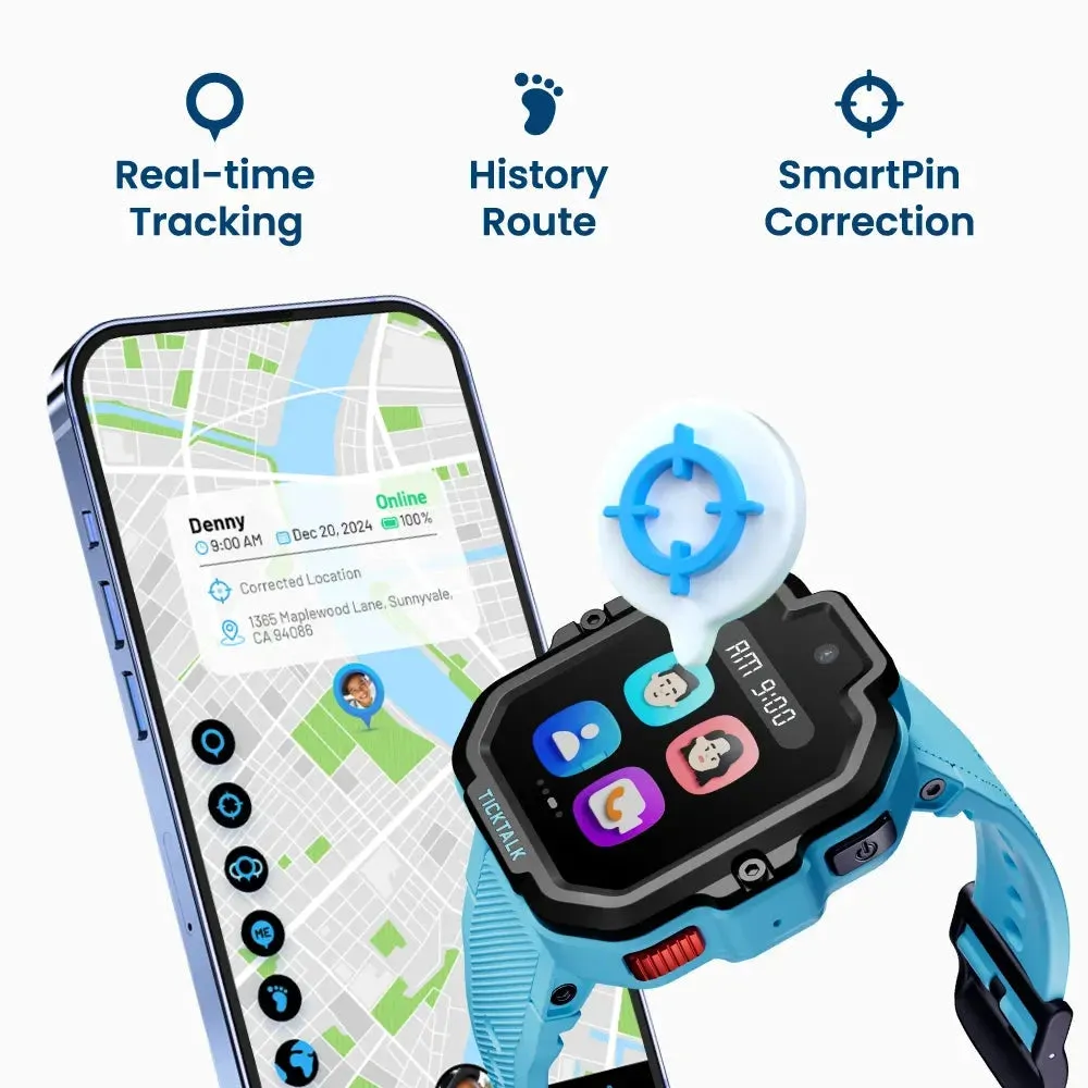 TickTalk 5 Kids Safe Smartwatch with GPS