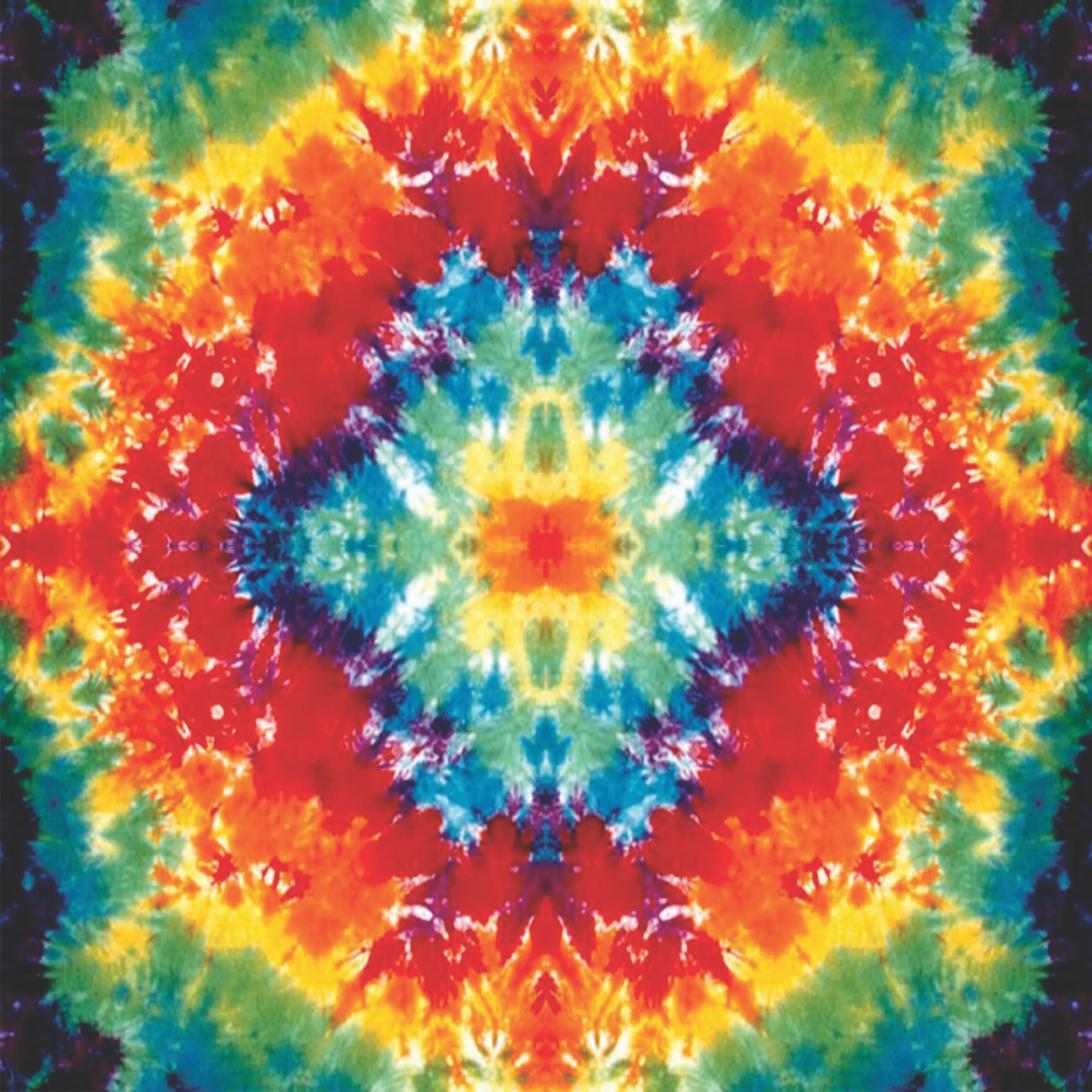 Tie Dye Sticky Back Vinyl