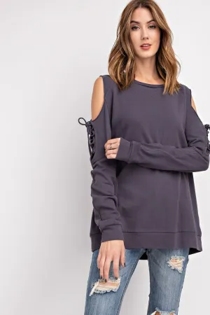 Tie Me Up Cold Shoulder