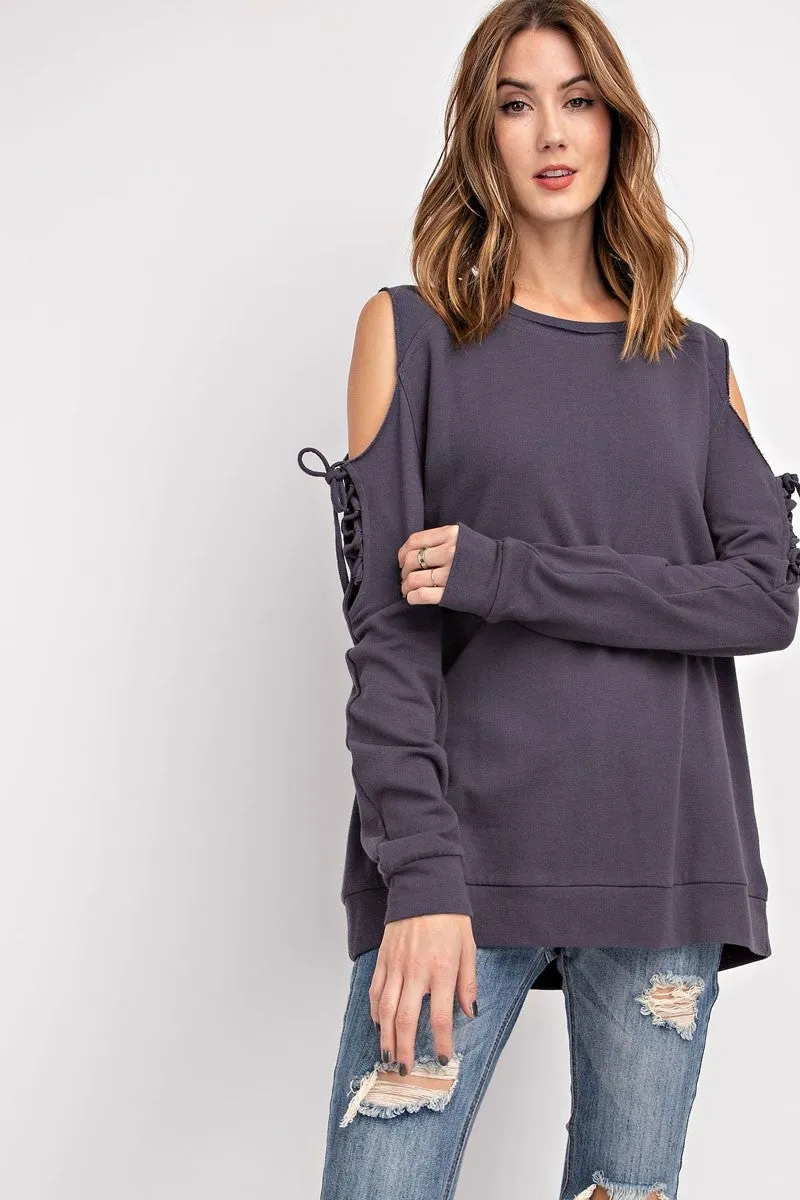 Tie Me Up Cold Shoulder