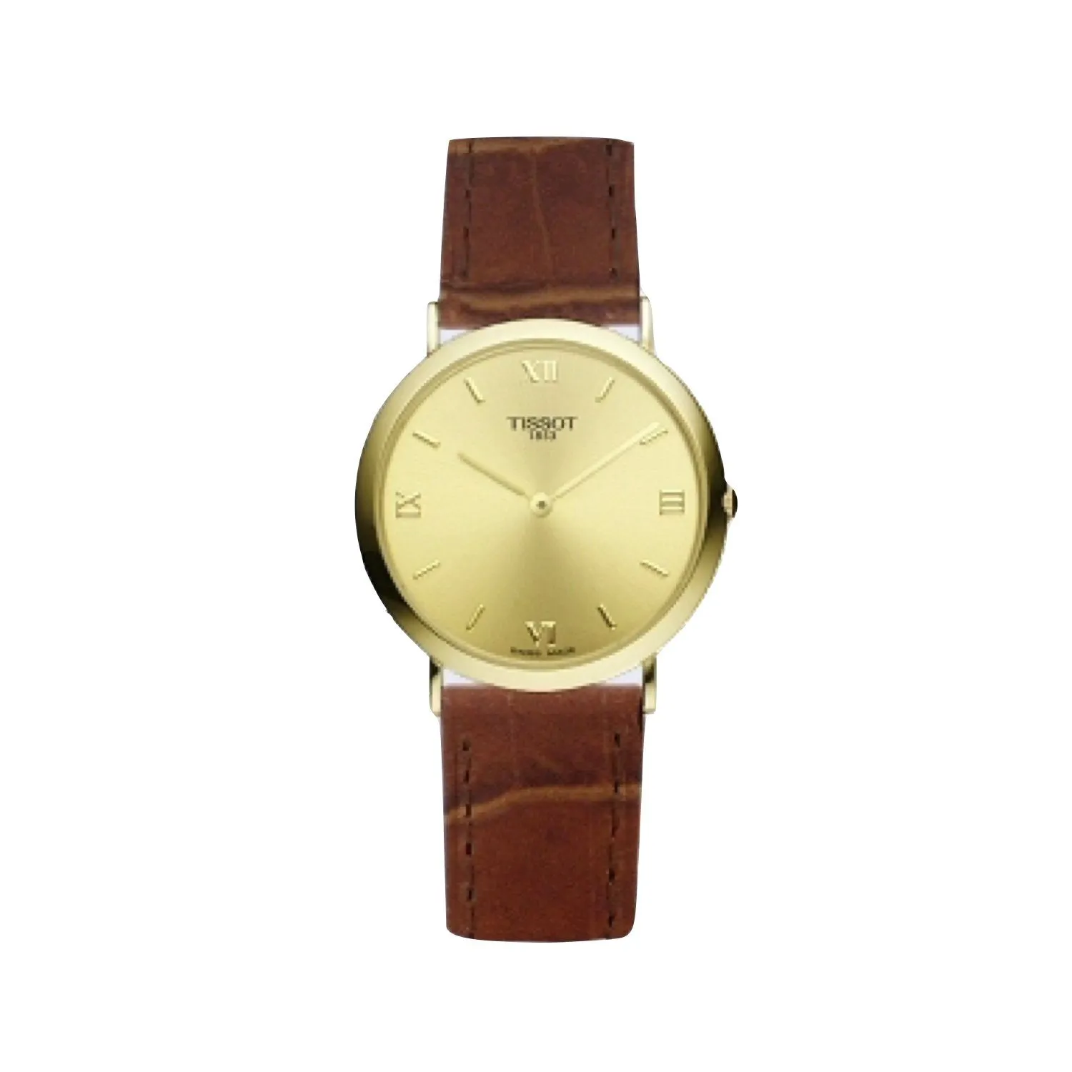 Tissot 17mm Helena Brown Leather Strap