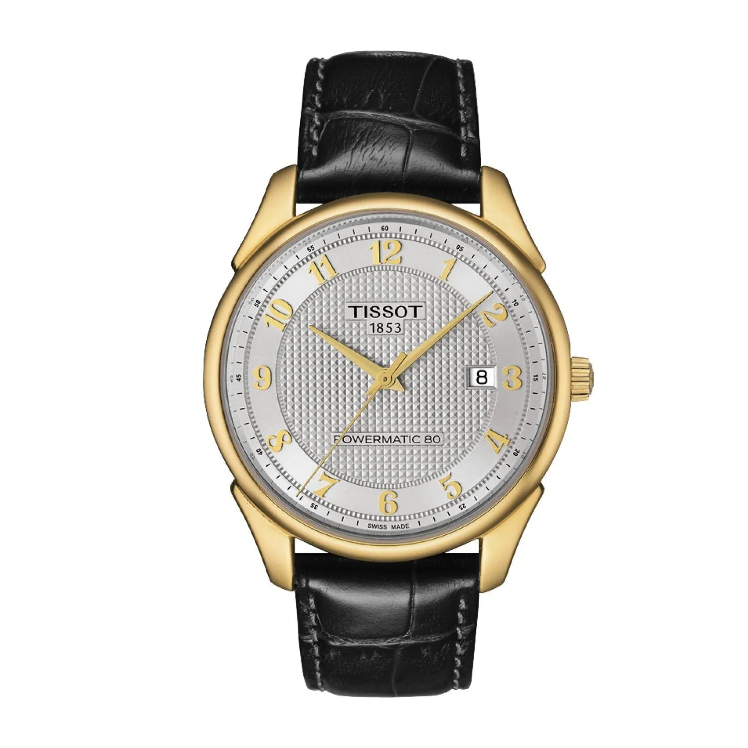 Tissot 20mm Ballade lll Black Leather Strap Without Buckle
