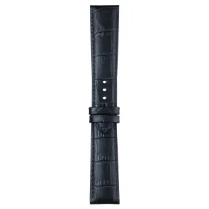 Tissot 21mm Chemin Des Tourelles Dark Blue Leather Strap without Buckle