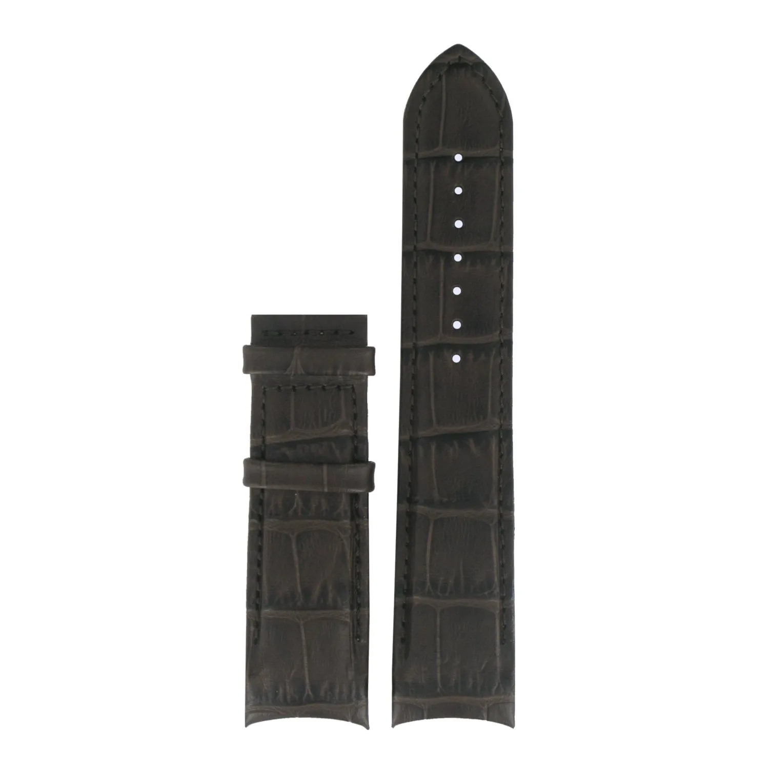 Tissot 22mm Brown Leather Strap