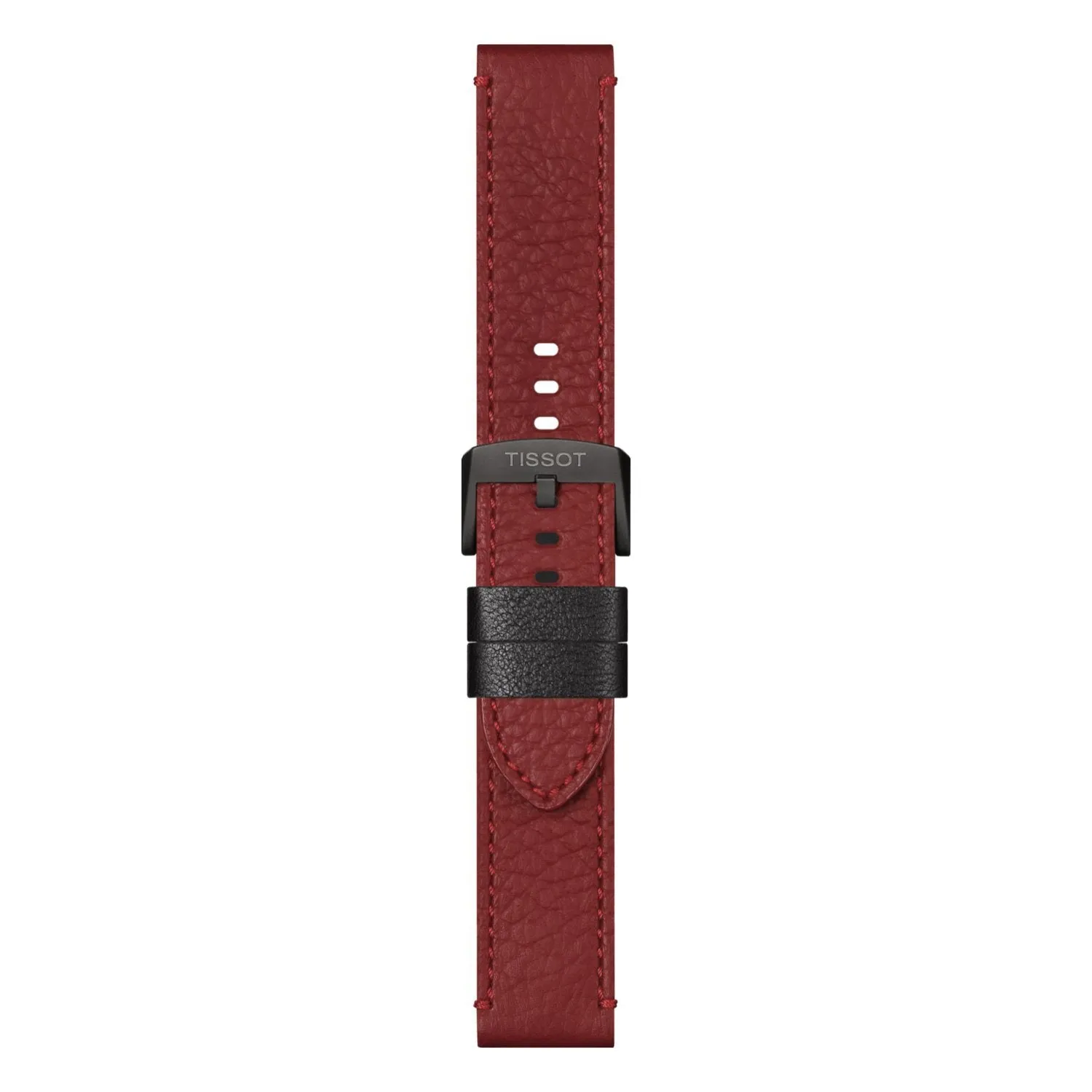 Tissot 22mm Chrono XL Red Leather Strap