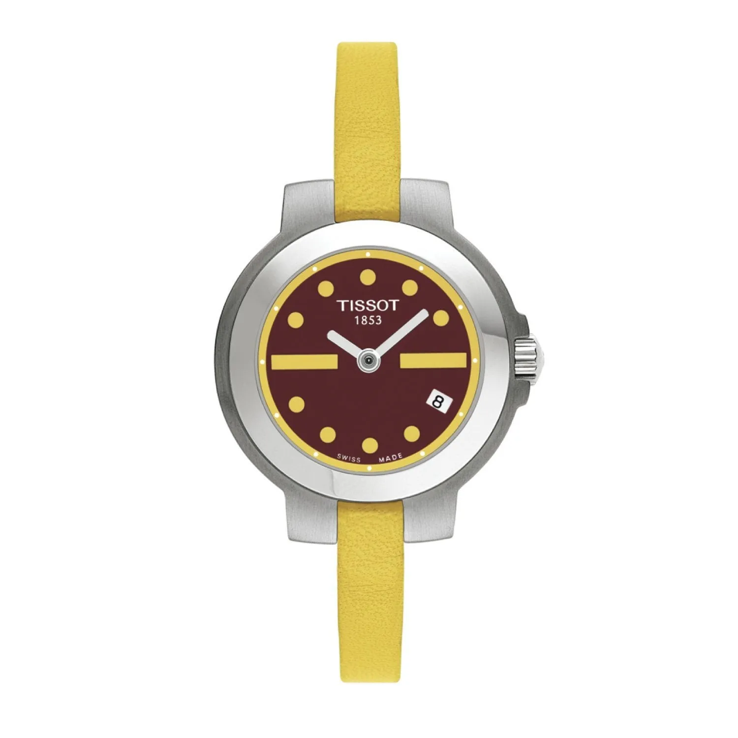 Tissot 6mm Spicy Yellow Leather Strap