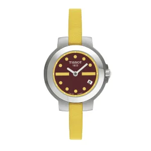 Tissot 6mm Spicy Yellow Leather Strap