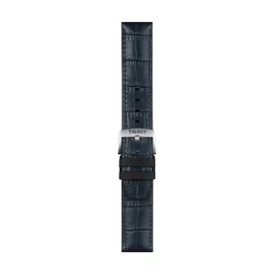 Tissot Official Blue Leather and Rubber Parts Strap Lugs 22 mm T852046765