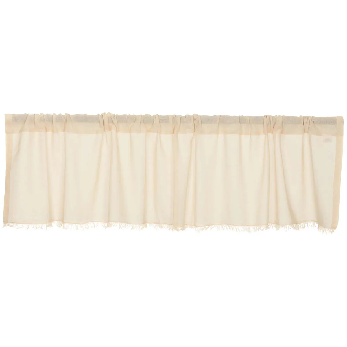 Tobacco Cloth Natural Valance (Choose Size)