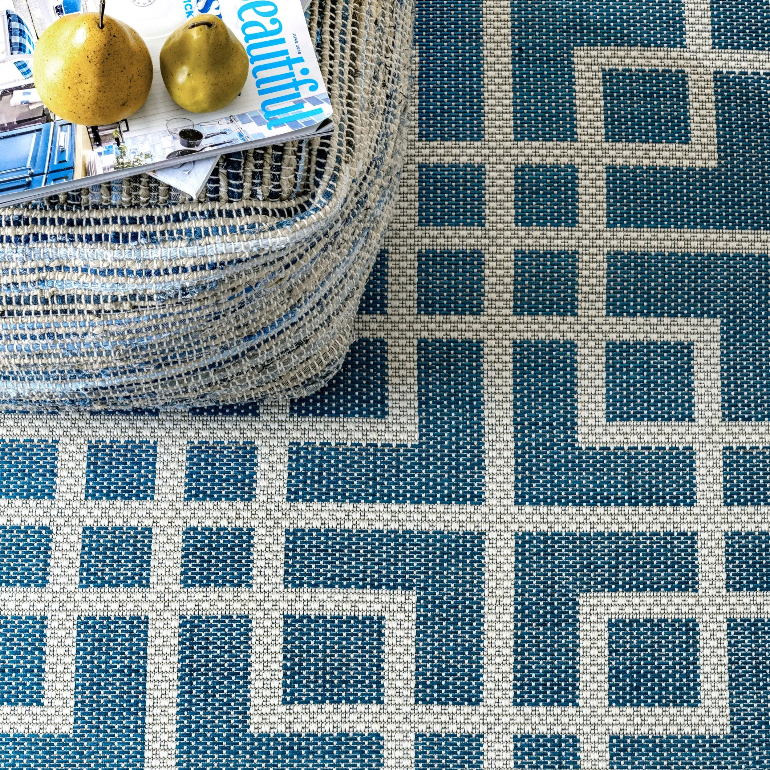 TRELLIS GEOMETRIC RUG