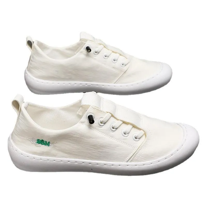 Trendy Men's Casual Deodorant Breathable Sports Ice Silk Cloth Shoes