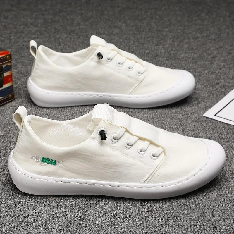 Trendy Men's Casual Deodorant Breathable Sports Ice Silk Cloth Shoes