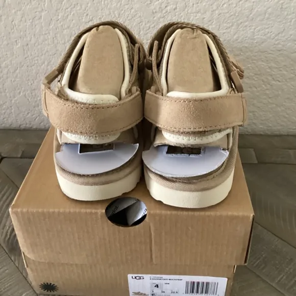 UGG Kids' GoldenCoast Slingback Sandal, size 4