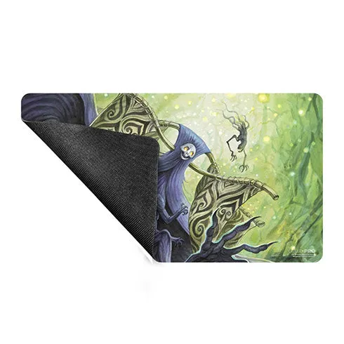 Ultra Pro: Duskmourn Playmat Mythic Cycle Green for Magic: The Gathering