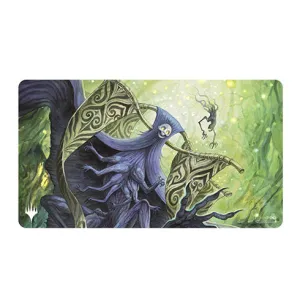 Ultra Pro: Duskmourn Playmat Mythic Cycle Green for Magic: The Gathering