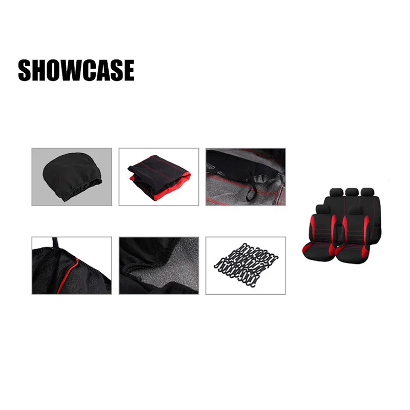 Universal Truck SUV/Van Polyester Cloth Breathable Auto Cushion Protector