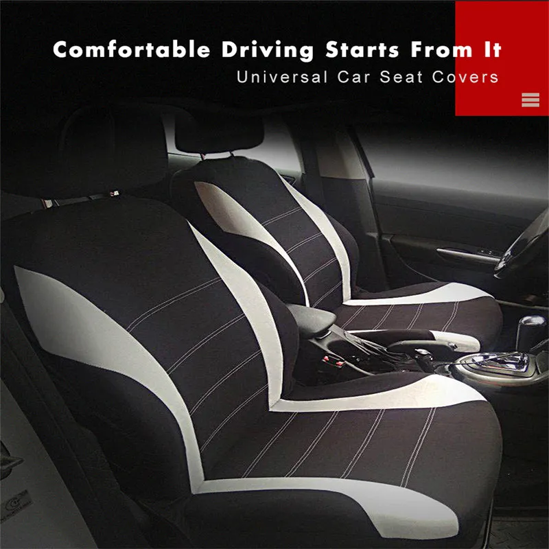 Universal Truck SUV/Van Polyester Cloth Breathable Auto Cushion Protector