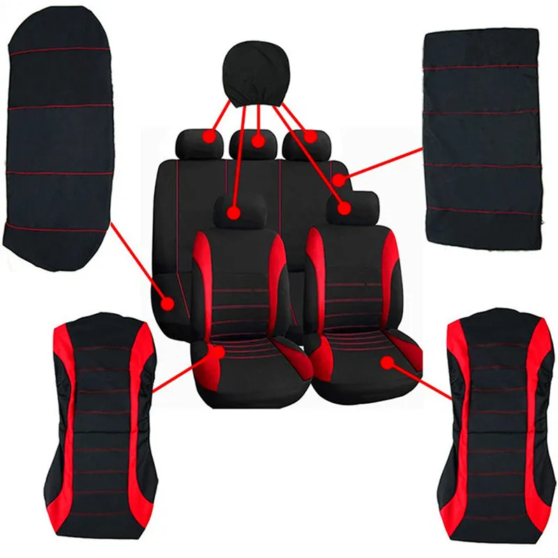 Universal Truck SUV/Van Polyester Cloth Breathable Auto Cushion Protector