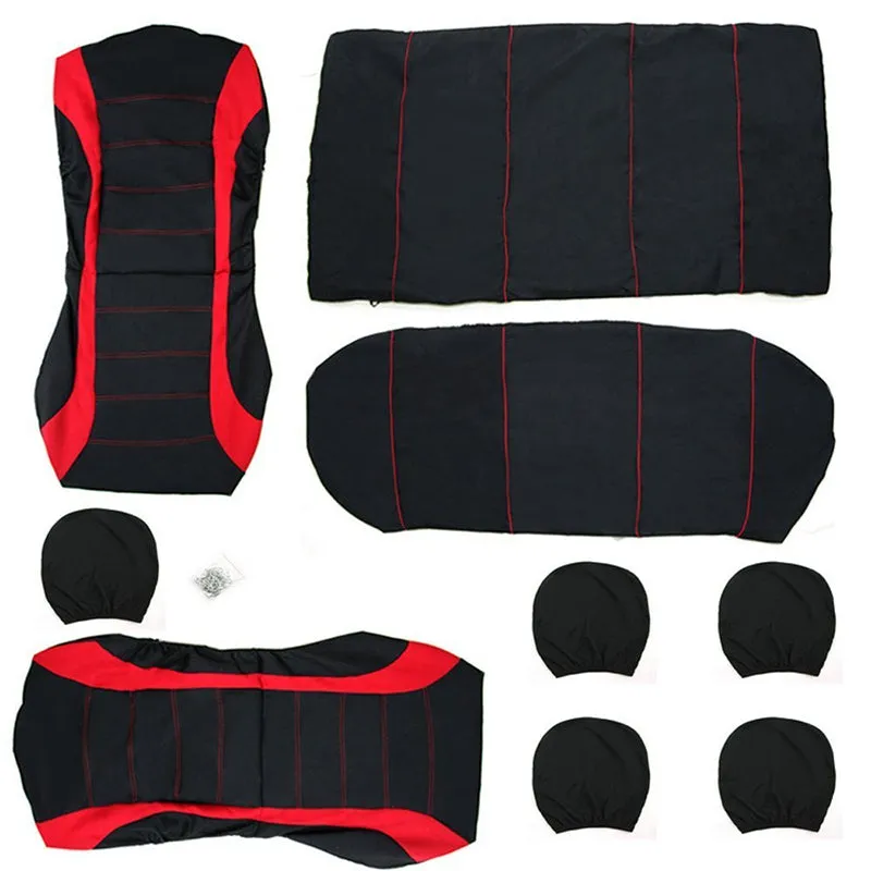 Universal Truck SUV/Van Polyester Cloth Breathable Auto Cushion Protector