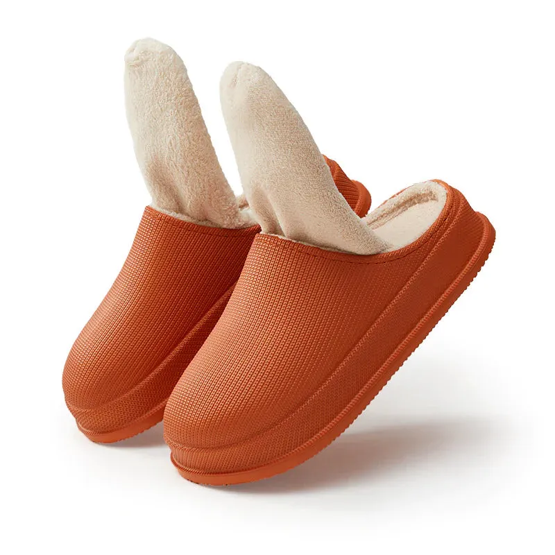 Waterproof Warm Non-Slip Cotton Slippers