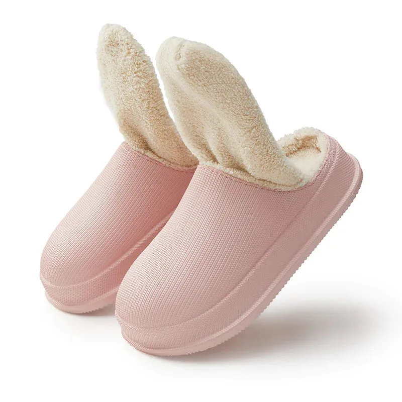 Waterproof Warm Non-Slip Cotton Slippers